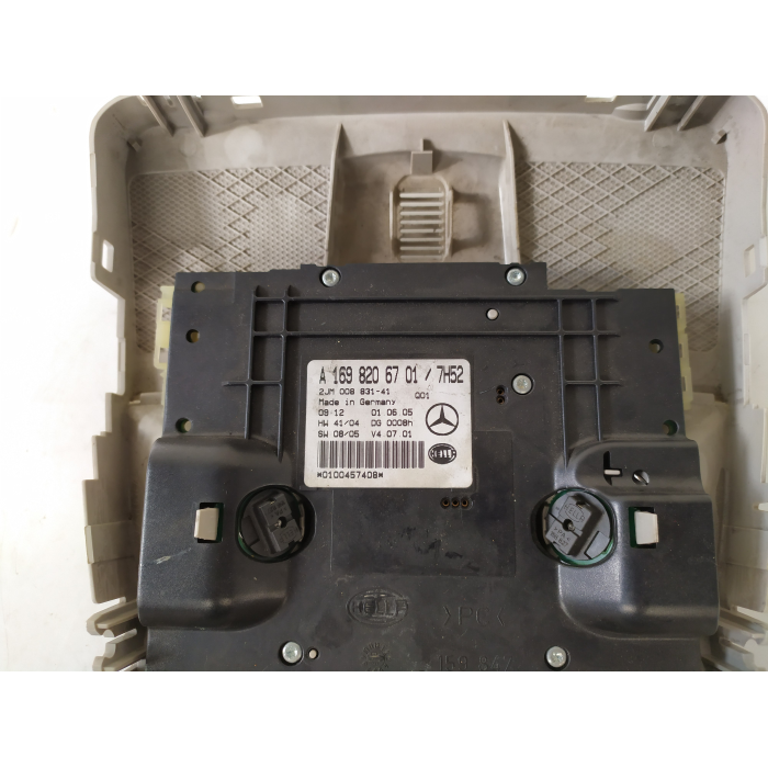 A1698206701 PLAFONIERA INTERNA ANTERIORE USATO MERCEDES CLASSE A (W169) 180 CDI (2004\2012) 
