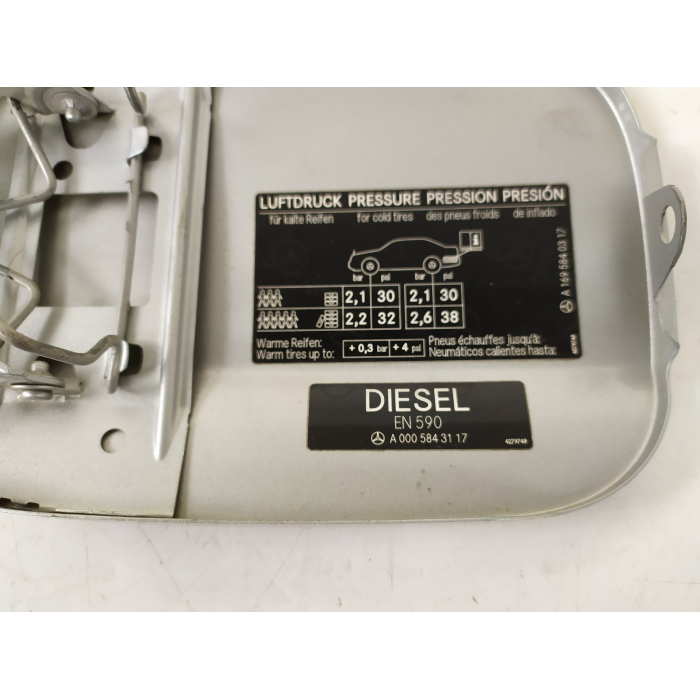 A1695840317 SPORTELLO SPORTELLINO TAPPO CARBURANTE USATO MERCEDES CLASSE A (W169) 180 CDI (2004\2012) 