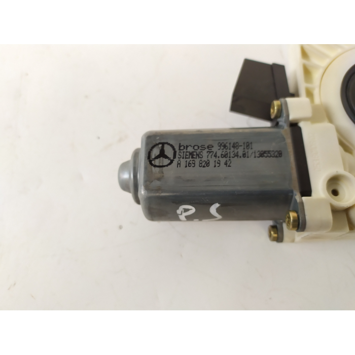 A1698201942 MOTORINO ALZAVETRO POSTERIORE SINISTRO SX USATO MERCEDES CLASSE A (W169) 180 CDI 