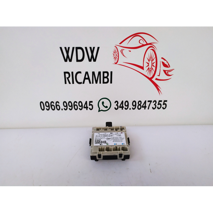 A2139001318 CENTRALINA USATO PORTA POSTERIORE SINISTRO SX MERCEDES CLASSE E W213 (2016\2023)