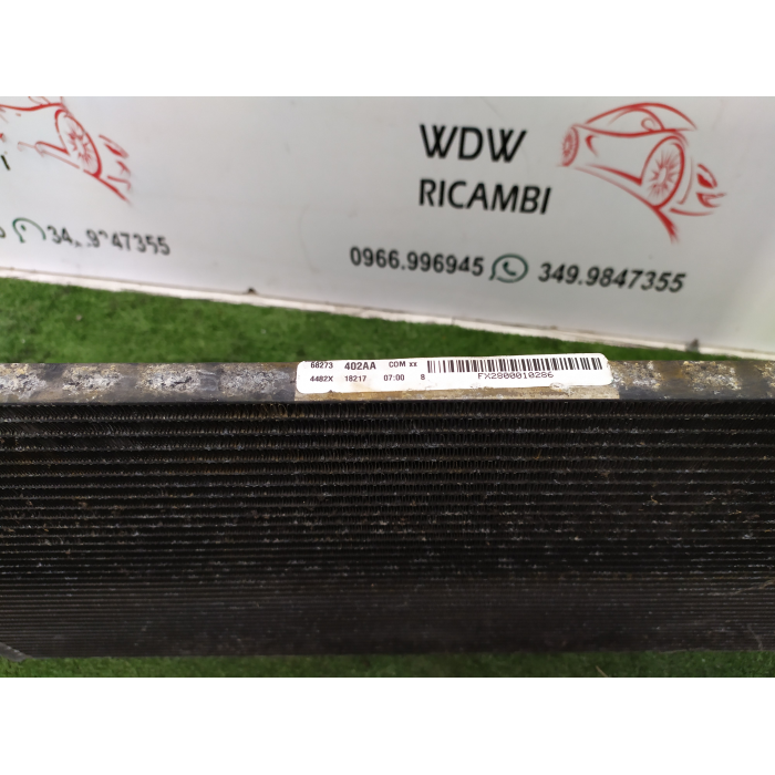 68273402AA RADIATORE CLIMA ARIA CONDIZIONATA A\C USATO JEEP COMPASS 2.0 CRD 4X4 (DAL 2016 IN POI >)