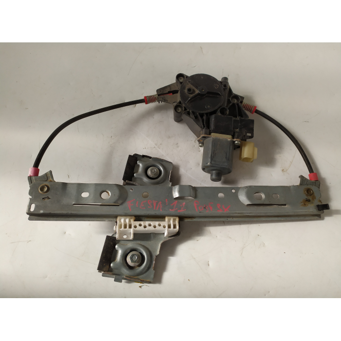 8A61-14A389-A MOTORINO CON ALZAVETRO PORTA POSTERIORE SINISTRO SX USATO FORD FIESTA 1.4 TDCI (2008\2017)