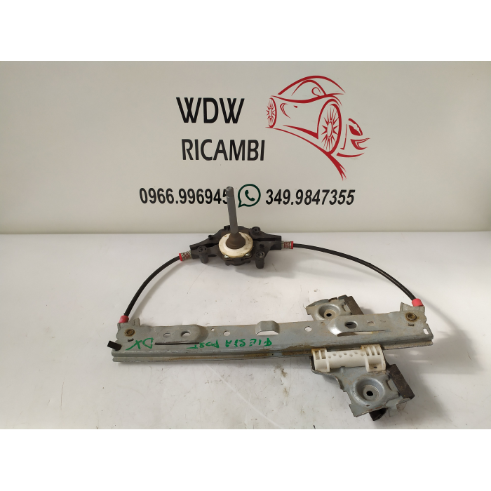 8A6I-A27000 ALZAVETRO MANUALE PORTA POSTERIORE DESTRO DX USATO FORD FIESTA 1.4 TDCI (2008\2017)