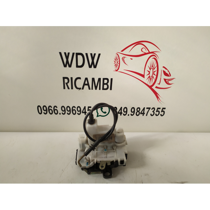 51826983 SERRATURA CHIUSURA PORTA POSTERIORE DESTRO DX USATO FIAT PANDA (169) 1.2 (2003\2013) 