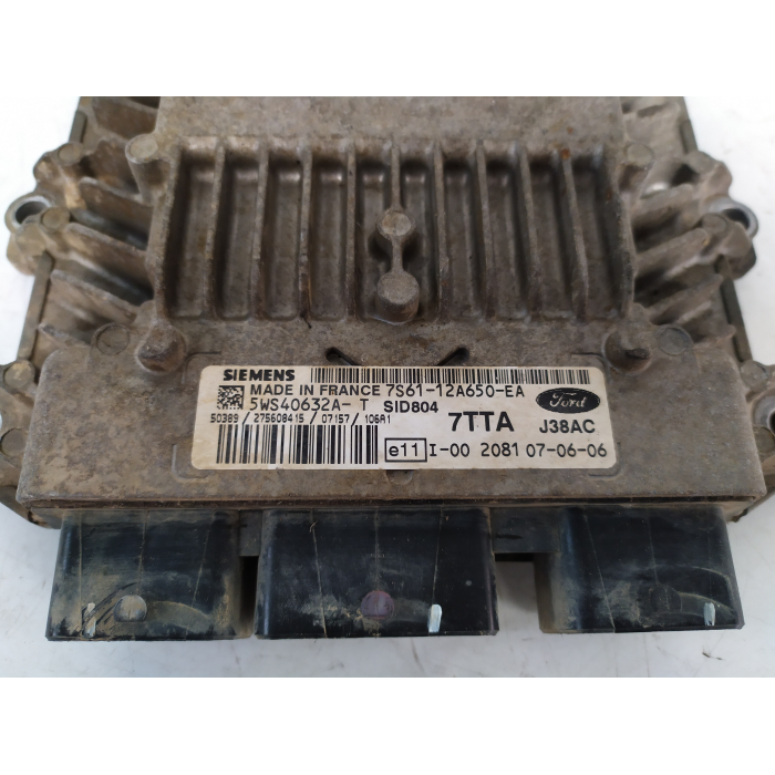 7S61-12A650-EA CENTRALINA SIEMENS MOTORE USATO FORD FIESTA 1.4 TDCI (2002/2008) 2007 5WS40632A