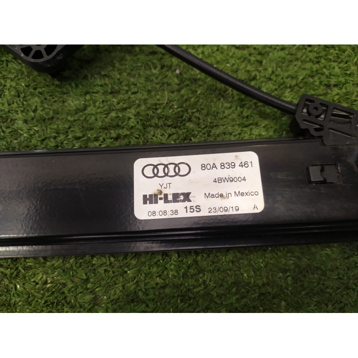 80A839461 MECCANISMO ALZAVETRO USATO PORTA POSTERIORE SINISTRO SX AUDI Q5 ANNO 2018