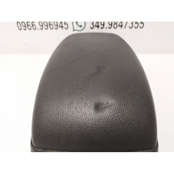 1S7X-F060A76-ABW BRACCIOLO CENTRALE IN PELLE NERO FORD MONDEO 2000 AL 2007 2° SERIE 