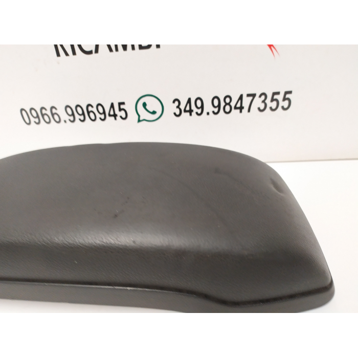 1S7X-F060A76-ABW BRACCIOLO CENTRALE IN PELLE NERO FORD MONDEO 2000 AL 2007 2° SERIE 