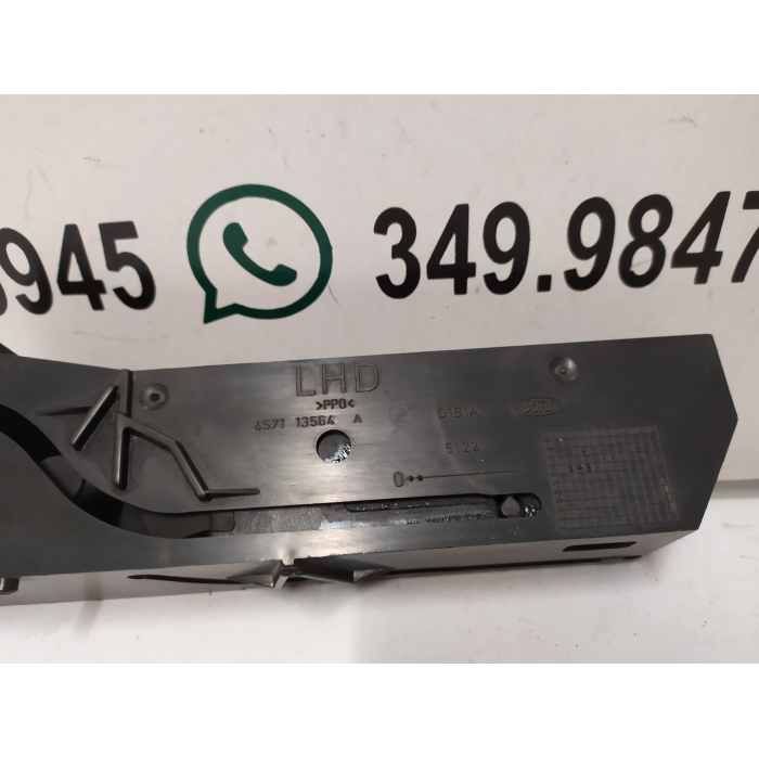 4S71-13564-A PORTABICCHIERI CRUSCOTTO INTERNO PORTABICCHIERE FORD MONDEO 2000 - 2007 