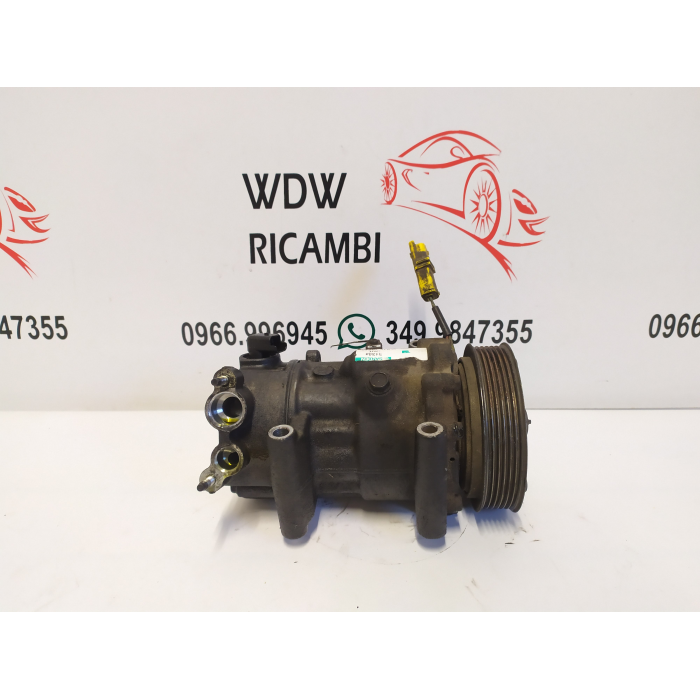 9651910980 COMPRESSORE ARIA CONDIZIONATA A\C CITROEN C4 1.6 2006 > / PEUGEOT 207 1.4 