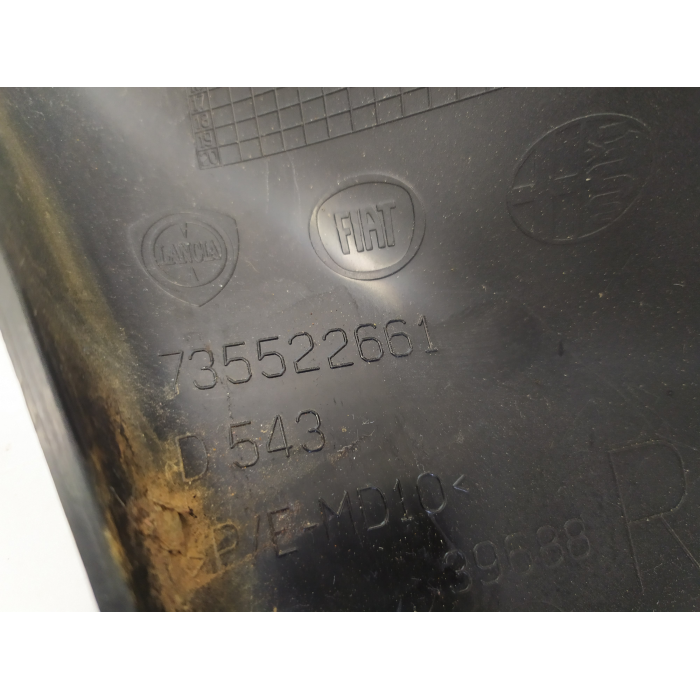 735522661 MODANATURA RIVESTIMENTO MONTANTE INTERNO ANTERIORE DESTRO FIAT 500L
