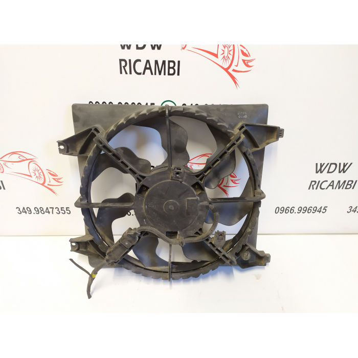 VENTOLA RADIATORI ELETTROVENTOLA RADIATORE HYUNDAI SANTA FE 2.2 16V 150CV 2006 - 2012