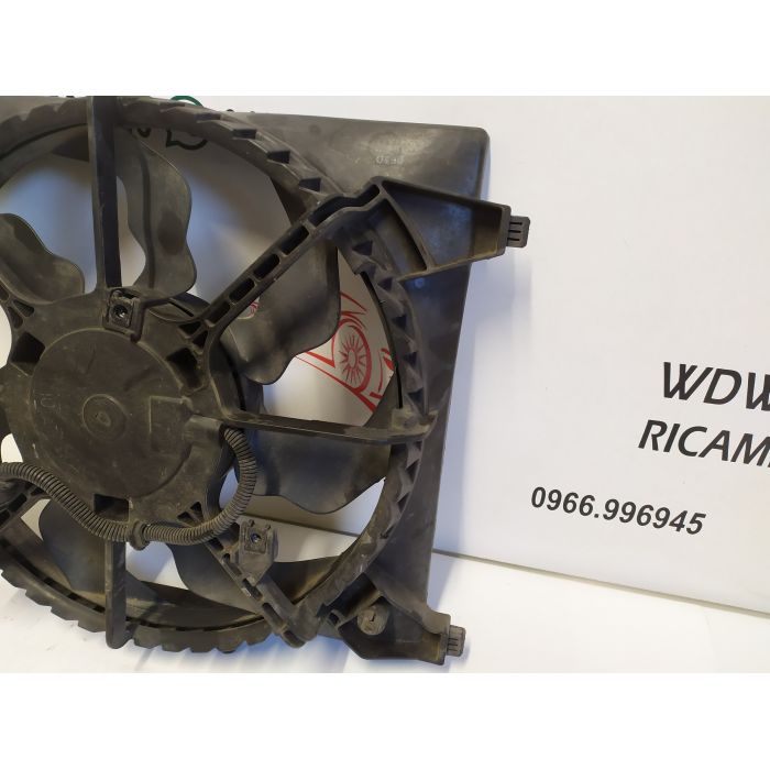 VENTOLA RADIATORI ELETTROVENTOLA RADIATORE HYUNDAI SANTA FE 2.2 16V 150CV 2006 - 2012