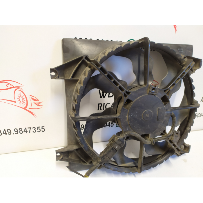 VENTOLA RADIATORI ELETTROVENTOLA RADIATORE HYUNDAI SANTA FE 2.2 16V 150CV 2006 - 2012