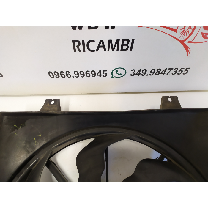 VENTOLA RADIATORI ELETTROVENTOLA RADIATORE HYUNDAI SANTA FE 2.2 16V 150CV 2006 - 2012
