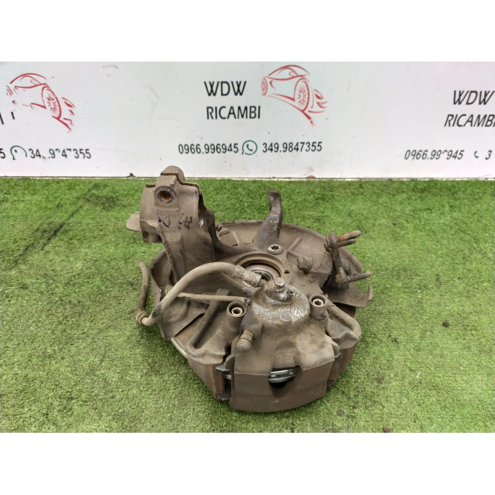MOZZO FUSELLO COMPLETO DI DISCO E PINZA ANTERIORE ANT DESTRO DX AUDI A3 1.9 105CV 2008-2013 