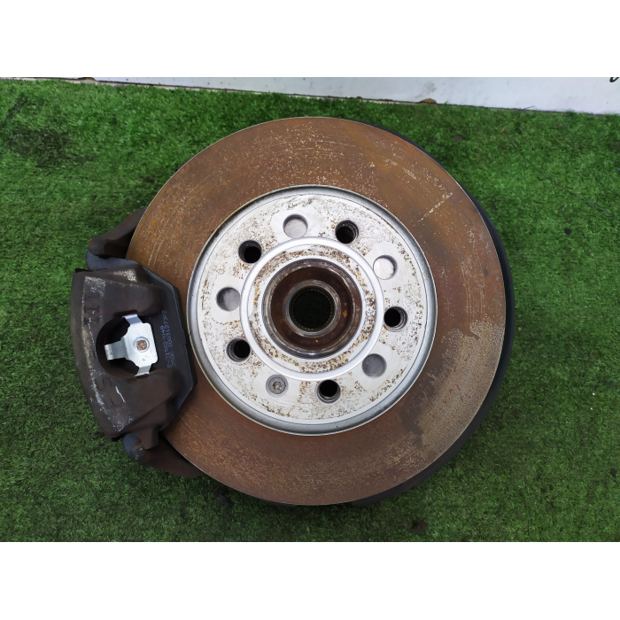 MOZZO FUSELLO COMPLETO DI DISCO E PINZA ANTERIORE ANT SINISTO SX AUDI A3 1.9 105CV 2008-2013 