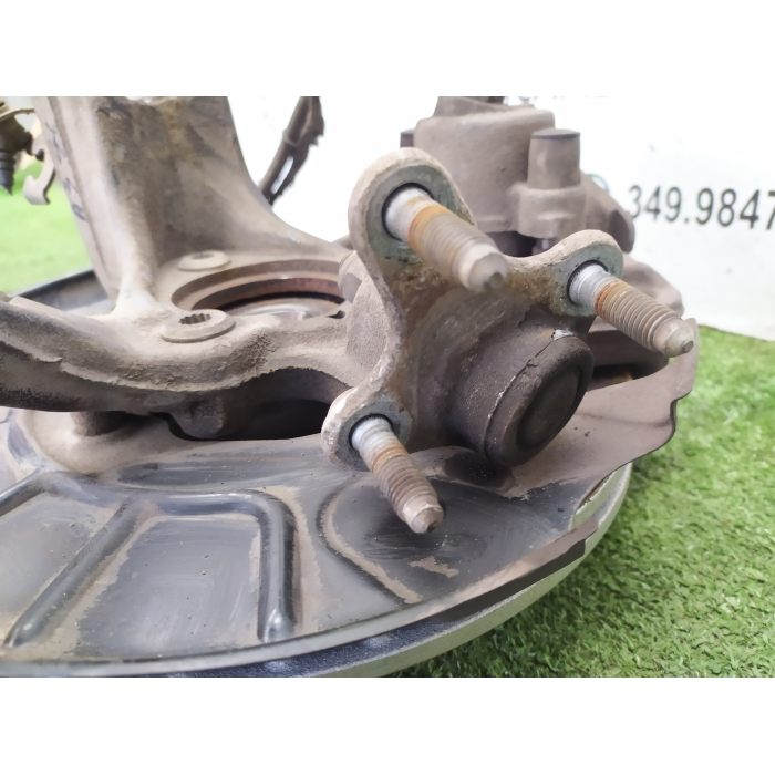 MOZZO FUSELLO COMPLETO DI DISCO E PINZA ANTERIORE ANT SINISTO SX AUDI A3 1.9 105CV 2008-2013 