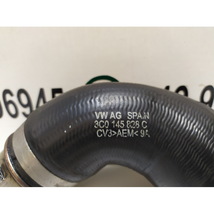 3C0145828C MANICOTTO TUBO CONDOTTO INTERCOOLER AUDI A3 8P 1.9 (2008 / 2013) 2009 