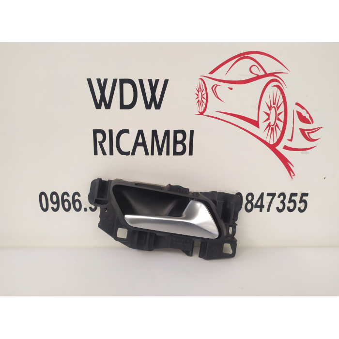 98201552 MANIGLIA INTERNA PORTA POSTERIORE DESTRO DX USATO PEUGEOT 308 3008 2° (2013\2021) 