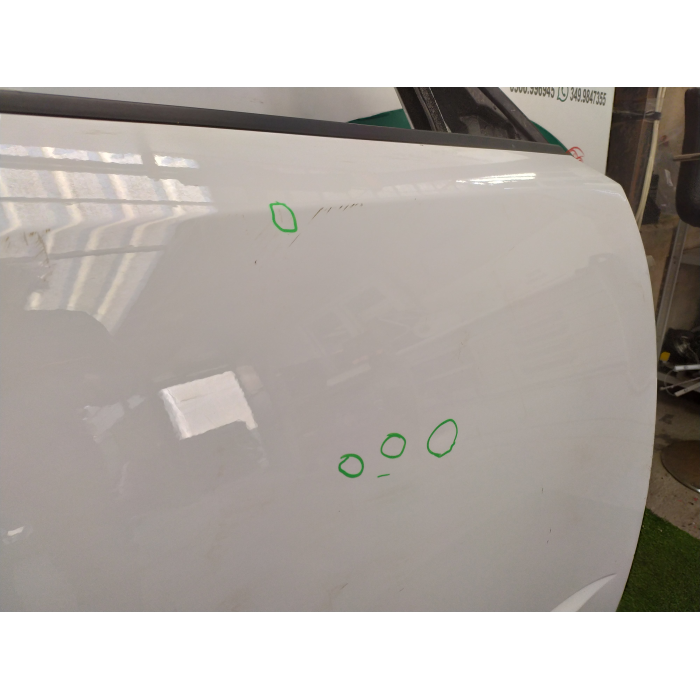 PORTIERA PORTA SPORTELLO ANTERIORE ANT DESTRA DX JAGUAR E-PACE 2017 - 2024 DESTRO BIANCA 