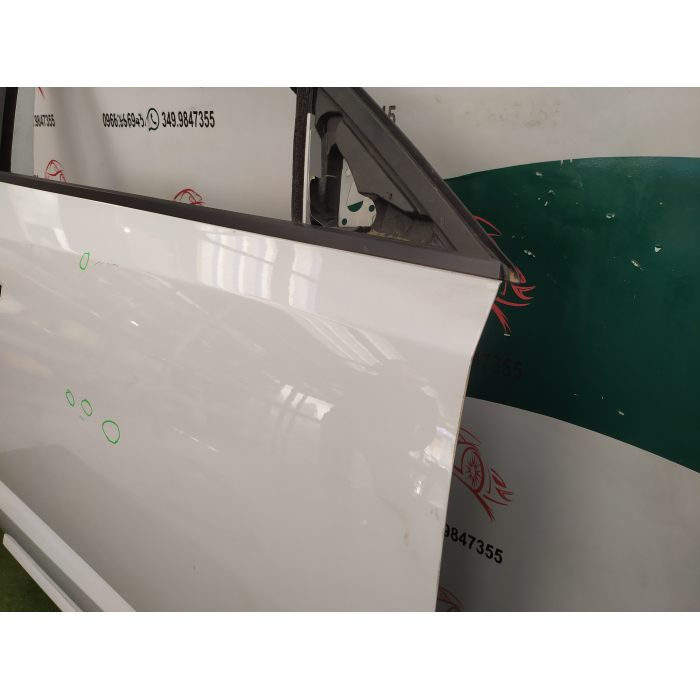 PORTIERA PORTA SPORTELLO ANTERIORE ANT DESTRA DX JAGUAR E-PACE 2017 - 2024 DESTRO BIANCA 