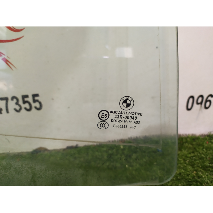 VETRO CRISTALLO FINESTRINO POSTERIORE POST DESTRO DX BMW X1 E84 2009 - 2015