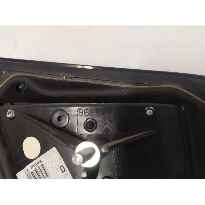 9685225480 FANALE FANALINO CATARINFRAGENTE USATO POSTERIORE POST DESTRO DX CITROEN C3 (2009\2016) 2010