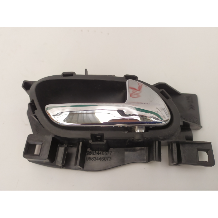 9683446577 MANIGLIA INTERNA APRI PORTA POSTERIORE POST DESTRO USATO CITROEN C3 1.6 HDI (2009\2016) 2010