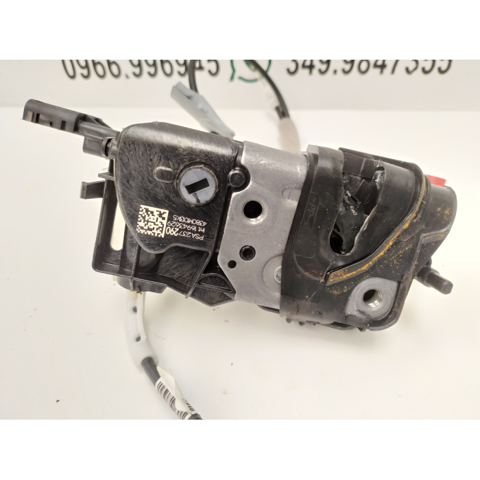 PSA237290 SERRATURA CHIUSURA PORTA POSTERIORE DESTRO DX USATO PEUGEOT 3008 II 2° (DAL 2016 > IN POI)