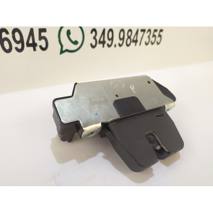9684648680 SERRATURA PORTELLONE POSTERIORE POST USATO CITROEN C3 DS3 (2009\2016) 2010