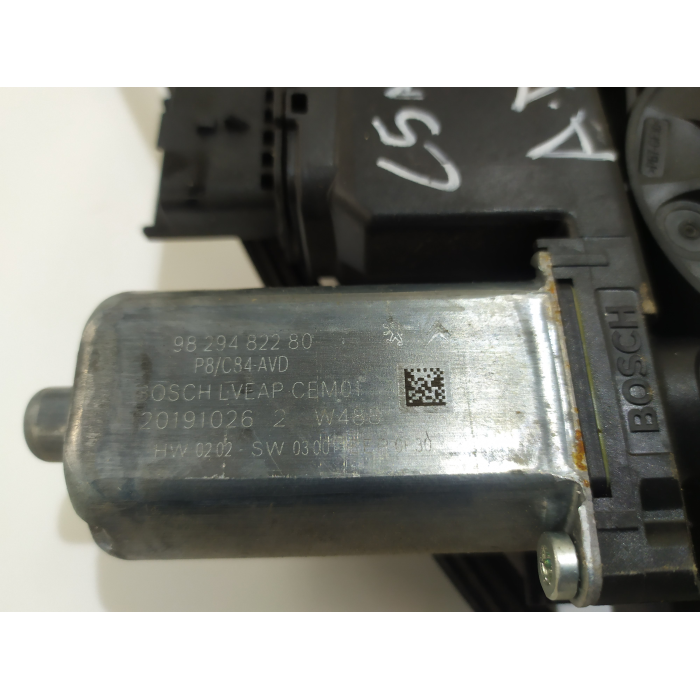 9829482280 ALZAVETRO ELETTRICO PORTA ANTERIORE DESTRO DX USATO CITROEN C5 AIRCROSS (DAL 2017 IN POI >)