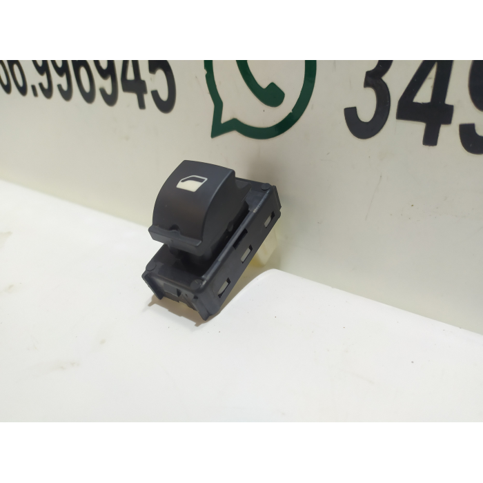 98044803ZD PULSANTE ALZAVETRO PORTA POSTERIORE DESTRO DX USATO PEUGEOT 3008 II 2° (DAL 2016 > IN POI)