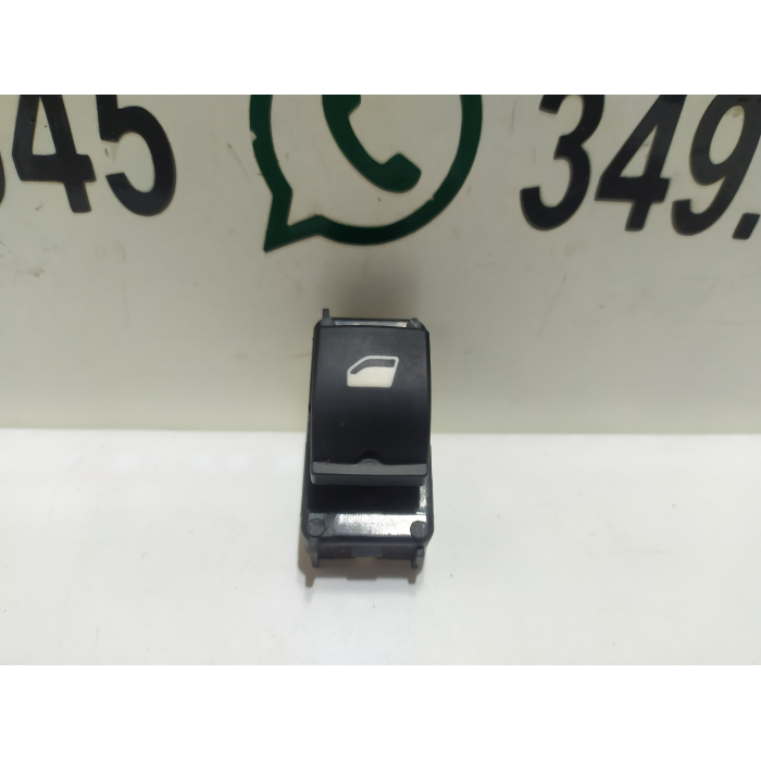 98044803ZD PULSANTE ALZAVETRO PORTA POSTERIORE DESTRO DX USATO PEUGEOT 3008 II 2° (DAL 2016 > IN POI)