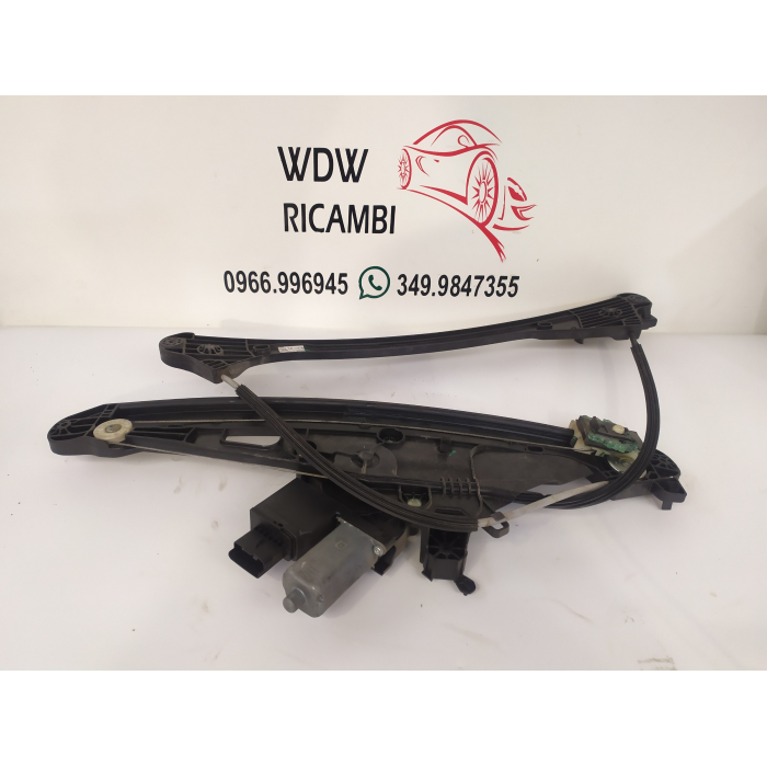 9811848780 ALZAVETRO ALZACRISTALLI PORTA ANTERIORE SINISTRO SX USATO PEUGEOT 3008 II 2° (DAL 2016 > IN POI)