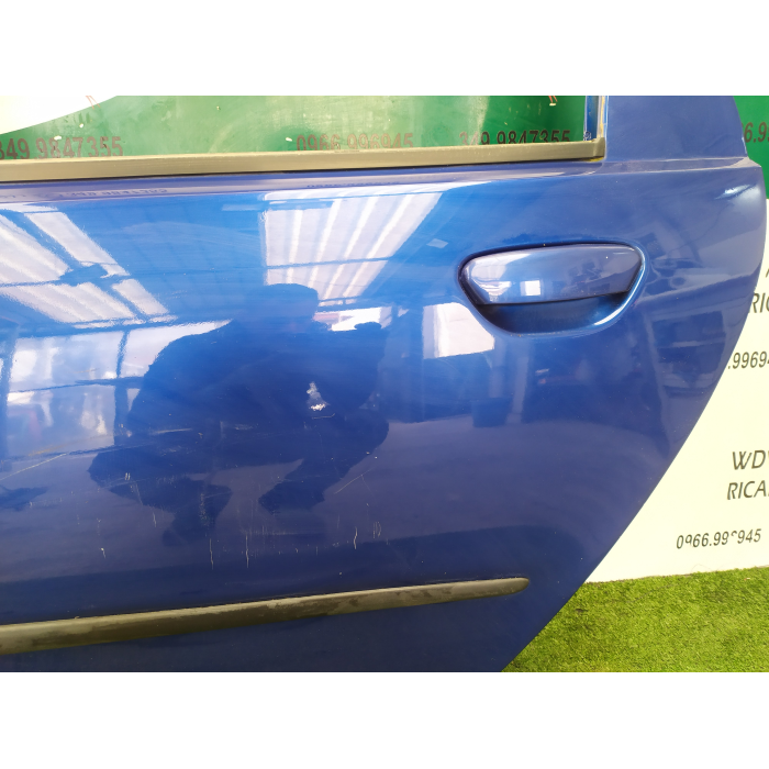 PORTA PORTIERA SPORTELLO POSTERIORE POST SINISTRA SINISTRO SX FIAT PUNTO 188 1.9 (2003\2007) BLU 