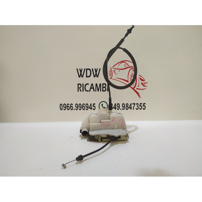 SERRATURA CHIUSURA PORTA ANTERIORE DESTRO DX USATO CITROEN C2 1.4 HDI (2003\2009) 2004