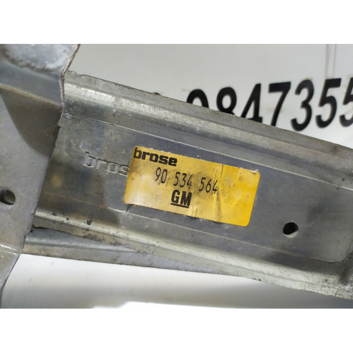 90534564 ALZAVETRO ALZACRISTALLO PORTA ANTERIORE DESTRO DX USATO OPEL TIGRA 1.4 (1994\2001) 1999