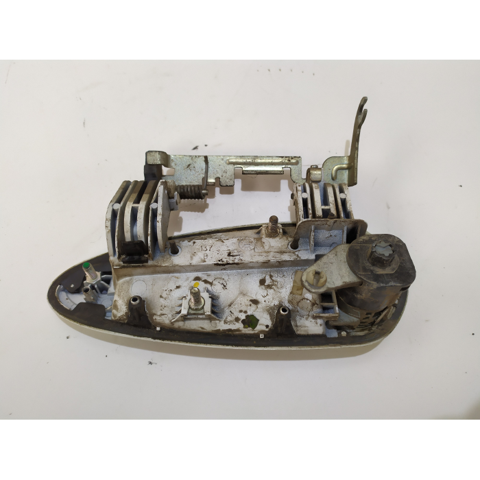 MANIGLIA ESTERNA PORTA ANTERIORE DESTRO DX USATO BIANCO FIAT GRANDE PUNTO (199) 1.3 90CV (2005\2011) 