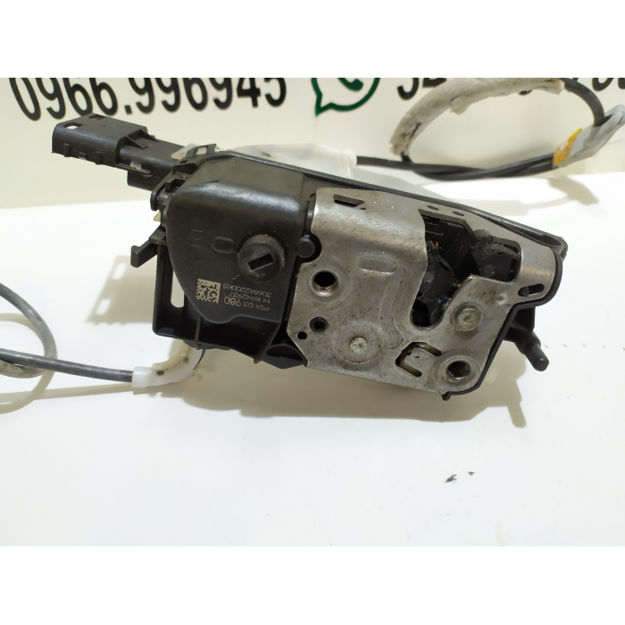 PSA123980 SERRATURA CHIUSURA PORTA ANTERIORE DESTRO DX USATO CITROEN C3 3° (DAL 2016 IN POI >)