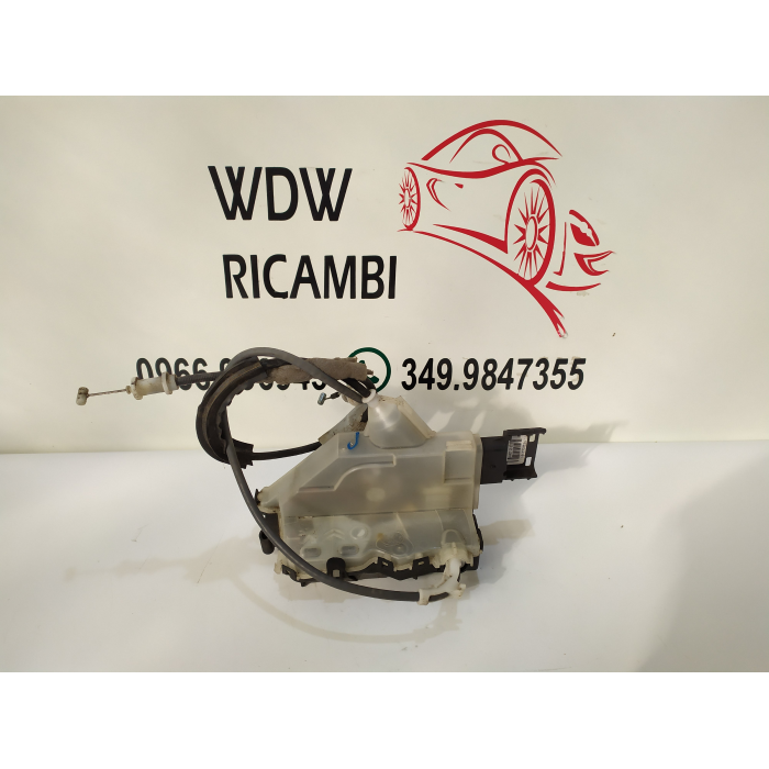 PSA123984 ART.25559 SERRATURA CHIUSURA PORTA POSTERIORE DESTRO DX USATO CITROEN C3 3° SERIE (DAL 2016>)  
