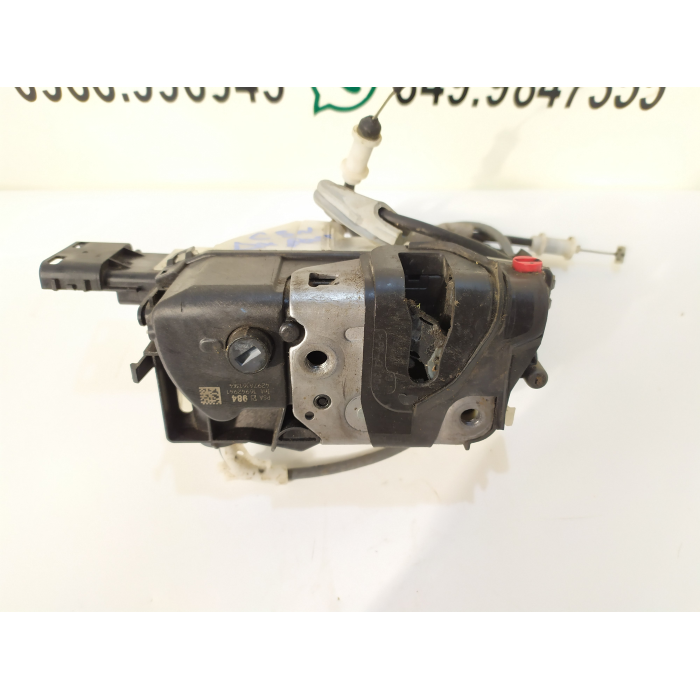 PSA123984 ART.25559 SERRATURA CHIUSURA PORTA POSTERIORE DESTRO DX USATO CITROEN C3 3° SERIE (DAL 2016>)  