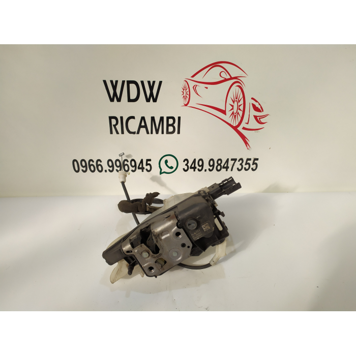 PSA006244 SERRATURA CHIUSURA PORTA ANTERIORE SINISTRO SX USATO CITROEN C3 3° (DAL 2016 IN POI >)