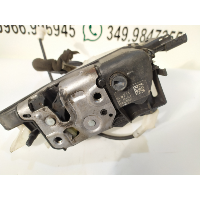 PSA006244 SERRATURA CHIUSURA PORTA ANTERIORE SINISTRO SX USATO CITROEN C3 3° (DAL 2016 IN POI >)
