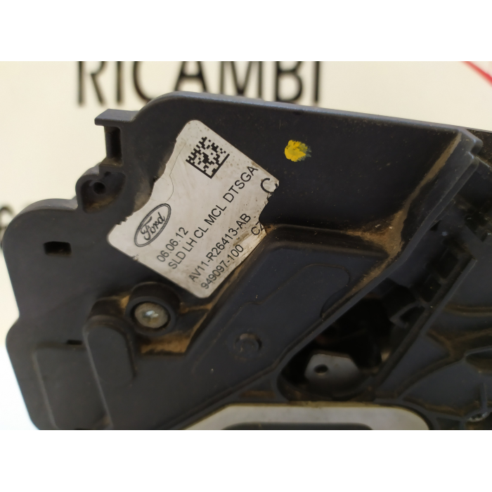 AV11-R26413-AB SERRATURA CHIUSURA PORTA POSTERIORE SINISTRO SX USATO FORD B-MAX (JK) (2012\2018) 