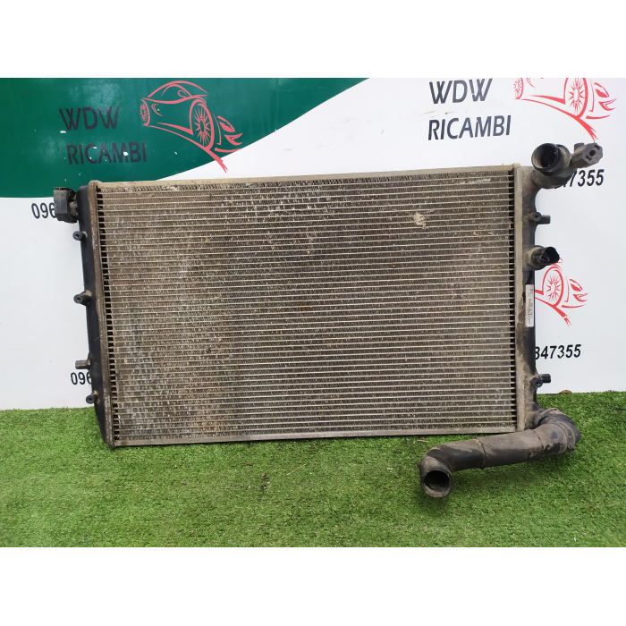 6Q0121253R RADIATORE ACQUA LIQUIDO RAFFREDDAMENTO MOTORE USATO VW POLO (9N) 1.4 TDI (2001\2009)