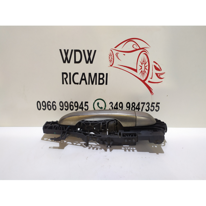 51937397 MANIGLIA ESTERNA PORTA POSTERIORE SINISTRO SX USATO FIAT 500X 1.3 MTJ (DAL 2014 IN POI >)
