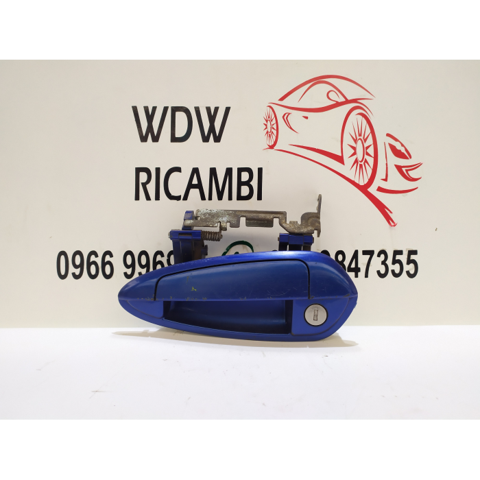 MANIGLIA ESTERNA PORTA ANTERIORE ANT SINISTRO SX BLU USATO FIAT GRANDE PUNTO (199) (2005\2011) 2008