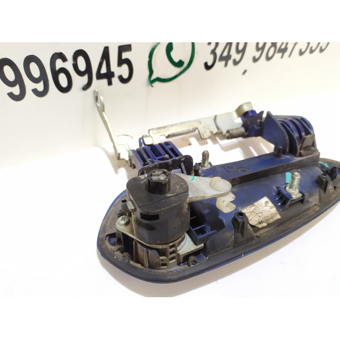 MANIGLIA ESTERNA PORTA ANTERIORE ANT SINISTRO SX BLU USATO FIAT GRANDE PUNTO (199) (2005\2011) 2008