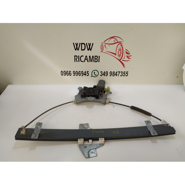 ALZAVETRO ALZACRISTALLO PORTA ANTERIORE DESTRO DX USATO KIA PICANTO 1.0 12V (2004\2011)